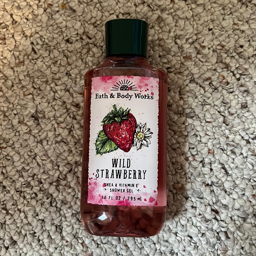 Wild strawberry shower gel